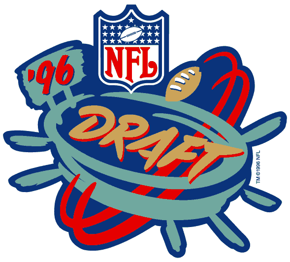 NFL Draft 1996 Primary Logo DIY iron on transfer (heat transfer)